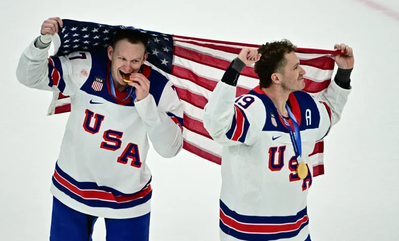 White House post after US hockey win over Canada stirs controversy