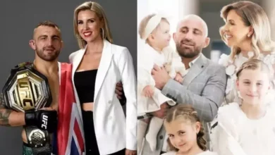 Who Is Alexander Volkanovski's Wife, Emma? Meet Their Kids As He Fights Diego Lopes In UFC 325 Match