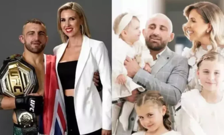 Who Is Alexander Volkanovski's Wife, Emma? Meet Their Kids As He Fights Diego Lopes In UFC 325 Match