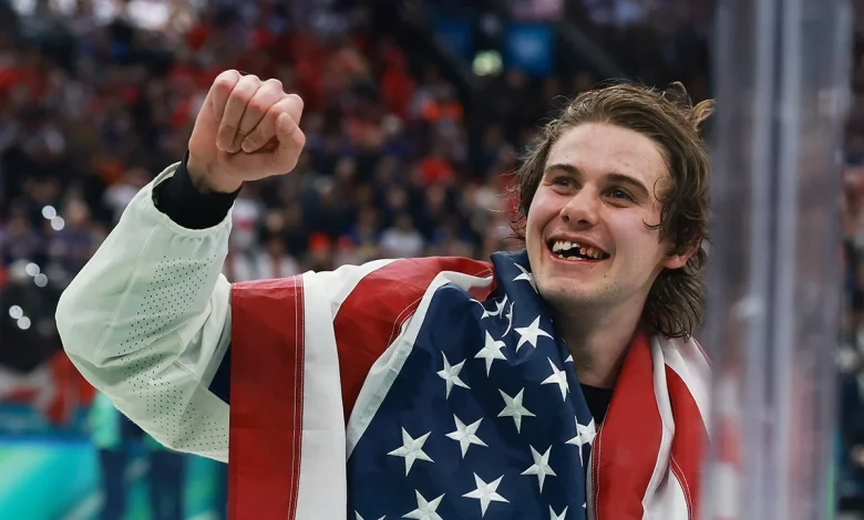 Who is Jack Hughes? Team USA golden goal scorer has won the hearts of Americans after Olympics