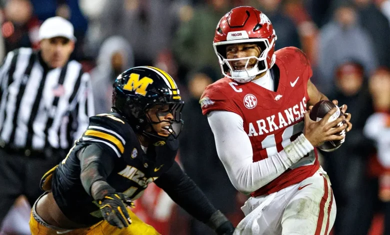 Who is Taylen Green? Arkansas QB dazzles with record-setting NFL combine performance