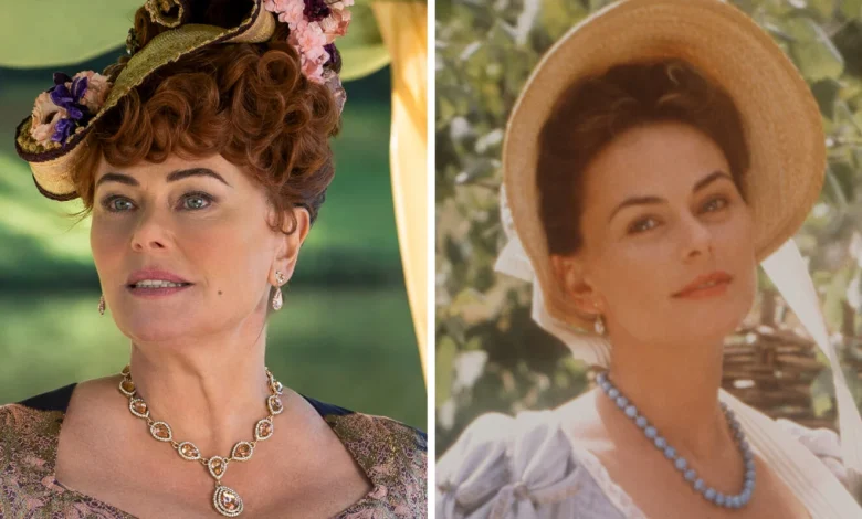 Why Does Lady Featherington Look So Familiar? She Was Once A Romantic Rival to Gwyneth Paltrow