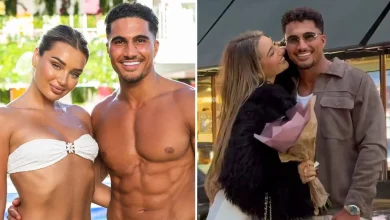 Why did Lucinda split from Mert after Love Island Games?