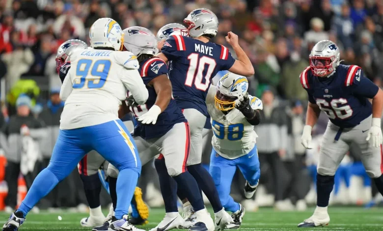 Why does Drake Maye fumble so much?