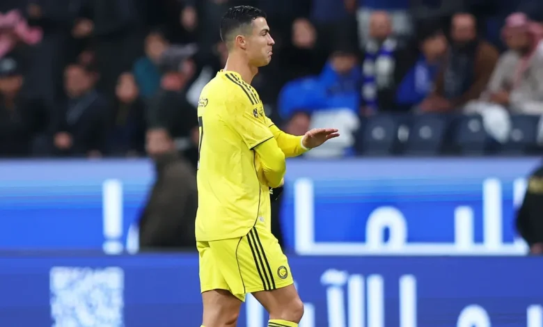 Why is Cristiano Ronaldo not playing for Al Nassr vs. Al Riyadh?