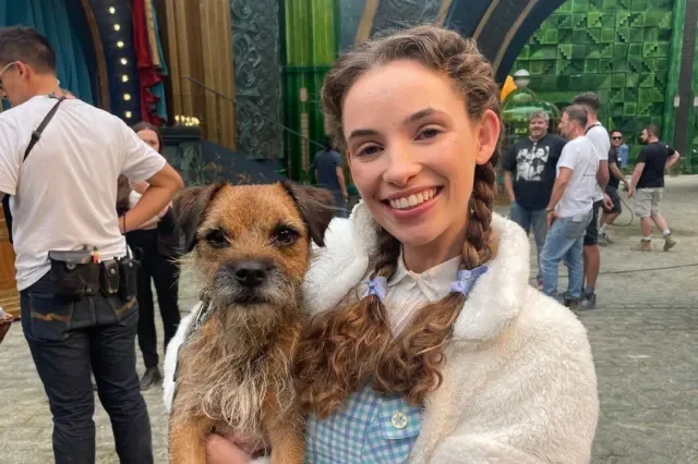 Wicked: For Good’s Dorothy Bethany Weaver on Jonathan Bailey’s scarecrow stubble and why her Toto was on a leash