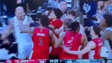 Wild St John's-Providence brawl ends with six ejections