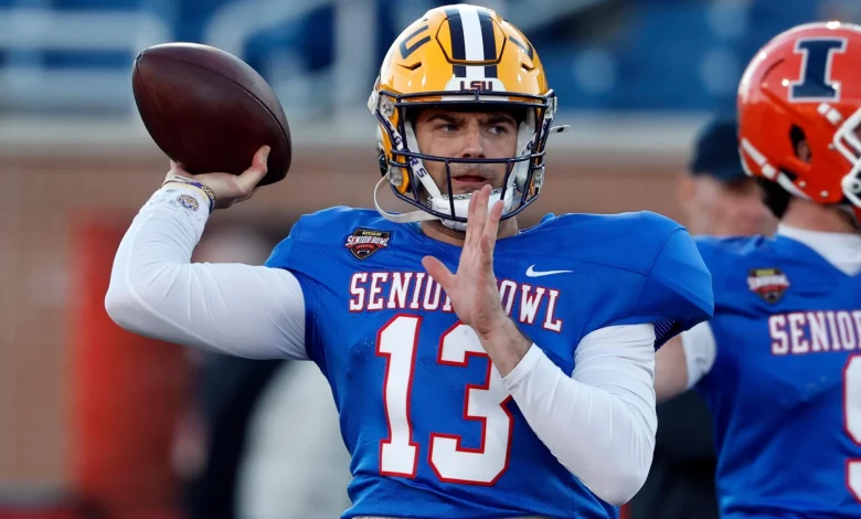 Winners, Losers & Takeaways As Garrett Nussmeier Rebuilds Draft Stock During Senior Bowl's Day 3