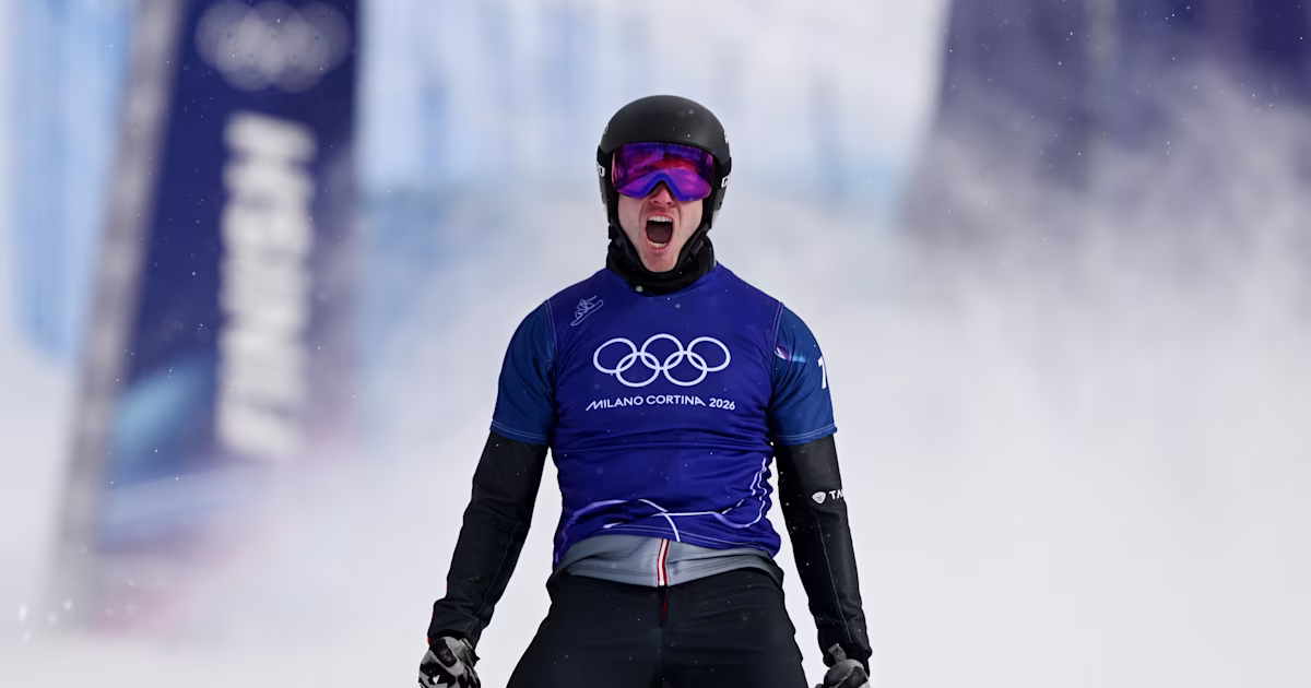 Winter Olympics 2026: Alessandro Hämmerle defends snowboard cross title in epic final