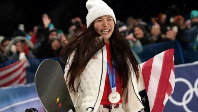 Winter Olympics 2026: Chloe Kim, facing the weight of expectation, stunned in halfpipe final