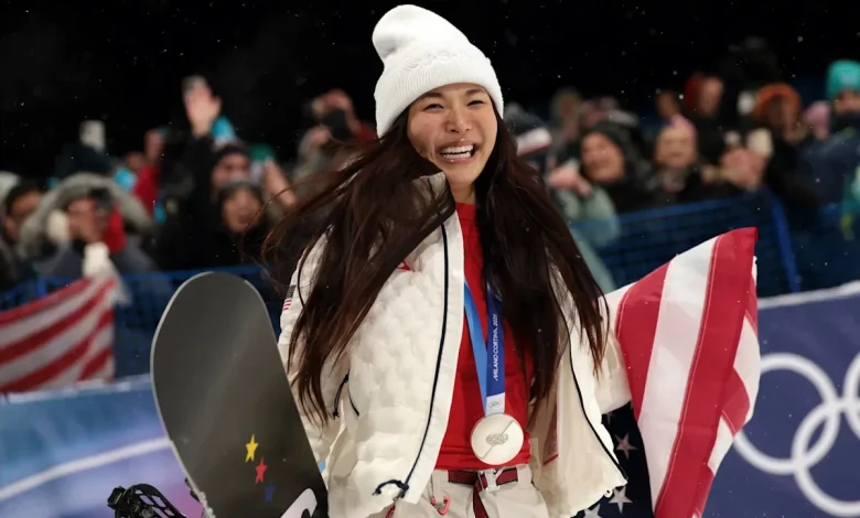 Winter Olympics 2026: Chloe Kim, facing the weight of expectation, stunned in halfpipe final