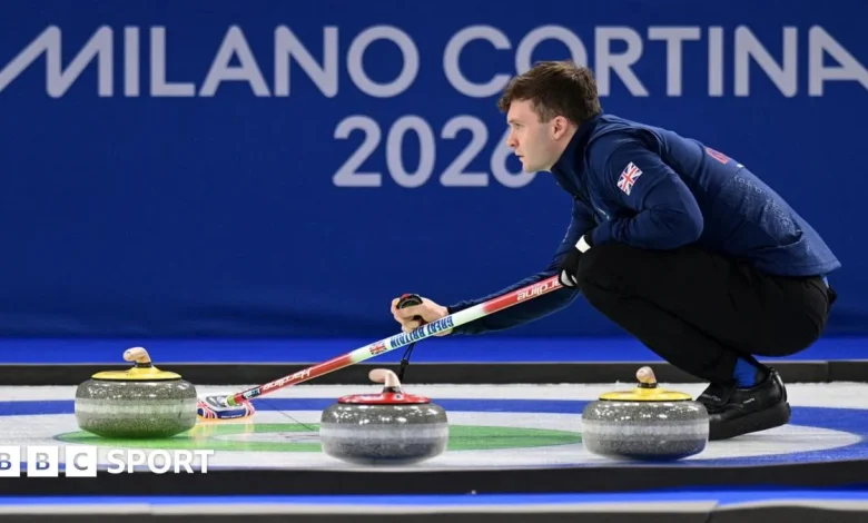 Winter Olympics 2026: Niall Treacy crashes out & women curlers win