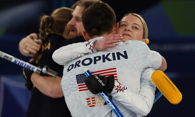 Winter Olympics 2026: Team USA's Cory Thiesse, Korey Dropkin take silver in dramatic curling final