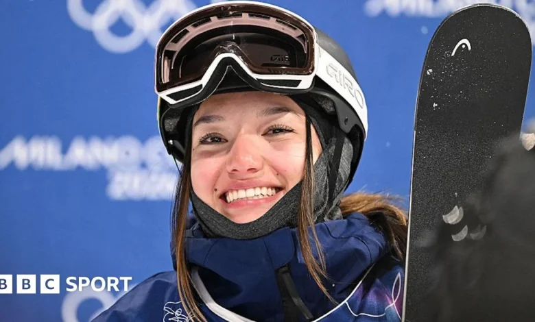 Winter Olympics 2026: Zoe Atkin qualifies top for freeski halfpipe final