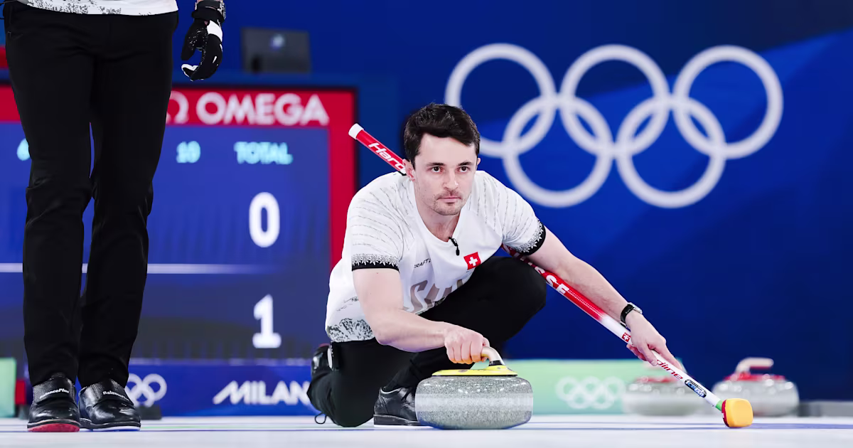 Winter Olympics 2026, men’s team curling: Canada falls to perfect Swiss; Sweden clocks first win