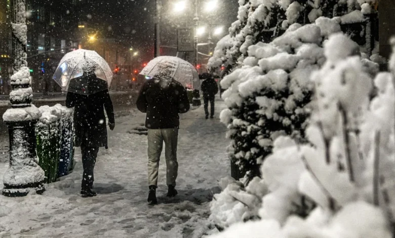 Winter storm live updates: Blizzard warnings blanket Northeast as heavy snow and high winds cause travel chaos