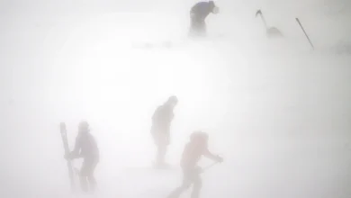 Winter storm slams the east coast : The Picture Show : NPR