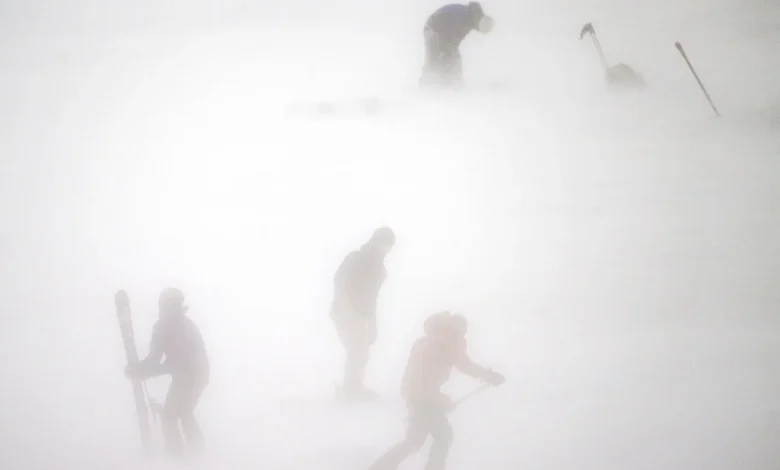 Winter storm slams the east coast : The Picture Show : NPR