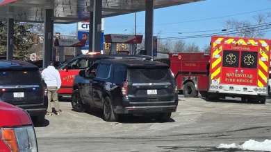 Woman hit and killed by car while pumping gas at Waterville convenience store
