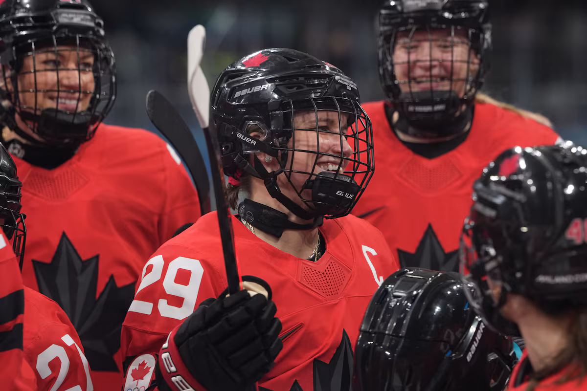 Women’s hockey to play Germany in quarterfinal, Dandjinou skating for gold in short track