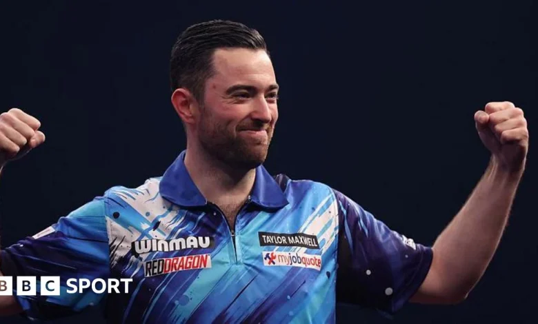 World Masters: Luke Humphries hits nine-darter as Luke Littler also wins