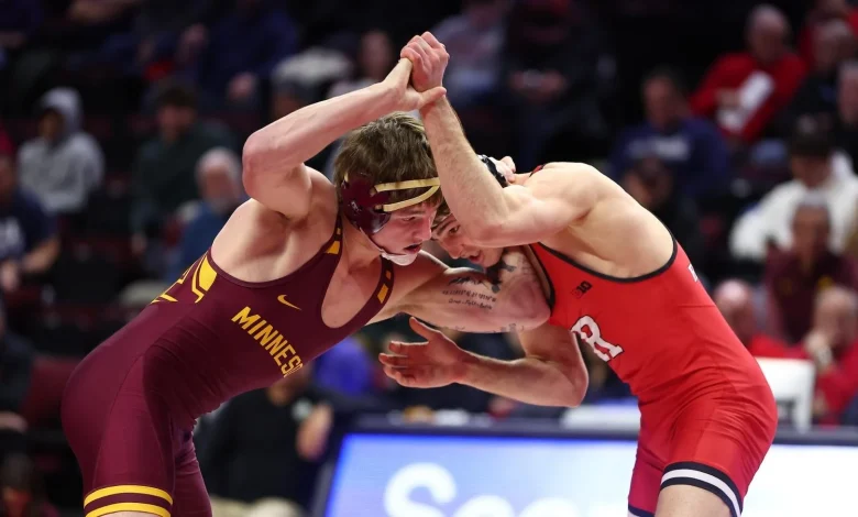 Wrestling Stopped by Rutgers