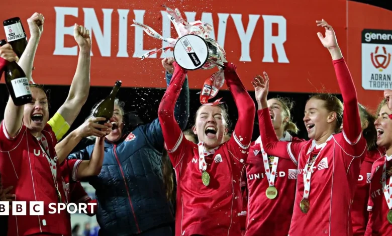 Wrexham beat Cardiff on penalties to lift Adran Trophy