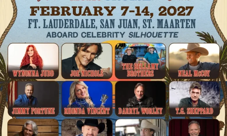 Wynonna Judd Among Headliners for Rollicking 2027 Country Music Cruise