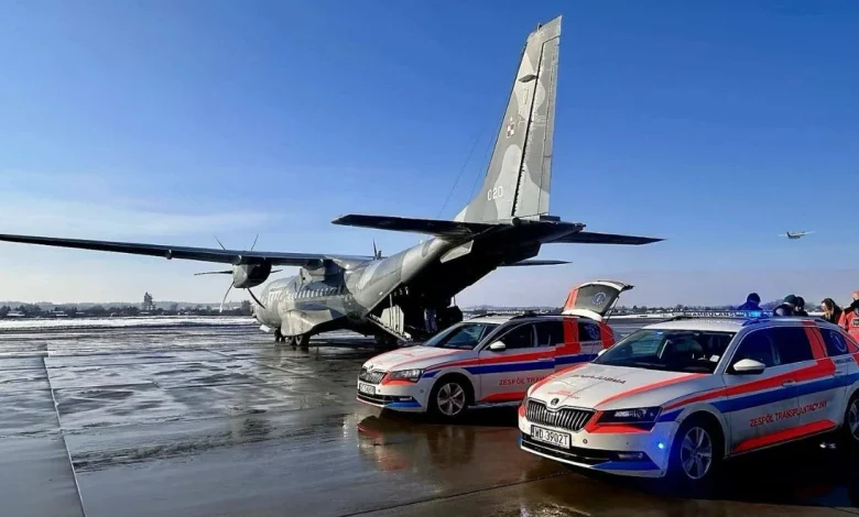 Wyścig z czasem nad Polską. Wojsko transportowało serce i wątrobę