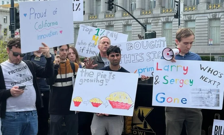 Yes, there really was a 'March for Billionaires' rally in San Francisco