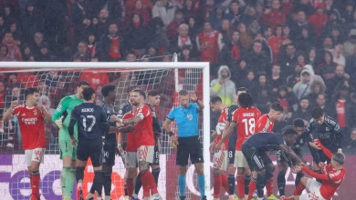 قرار اليويفا يثير استياء بنفيكا قبل موقعة ريال مدريد