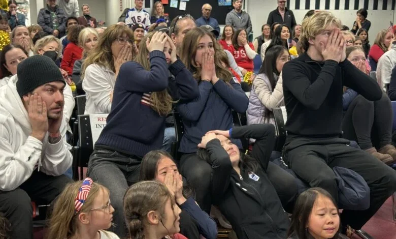 ‘Horrible, just horrible’: Reaction from watch party at Ilia Malinin’s home rink in Reston