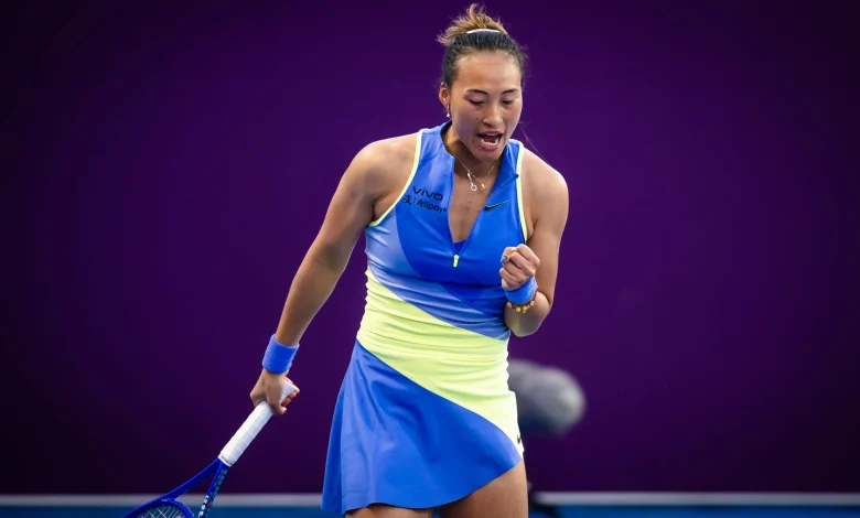 ‘I want to come back really strong’: Zheng fires 20 aces in first match of 2026