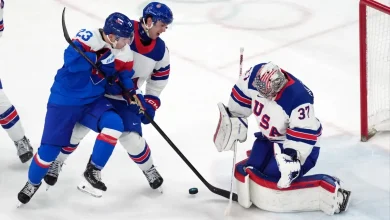 ‘Incredible’ Connor Hellebuyck not letting NHL playoff woes get to him in Olympics