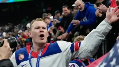 ‘It’s clearly fake’: Brady Tkachuk unhappy with White House video that insulted Canadians