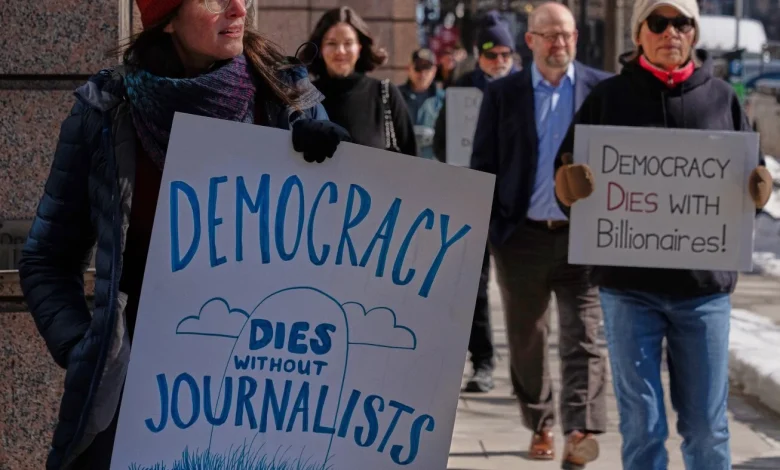 ‘Washington Post’ CEO Will Lewis resigns after massive layoffs announced : NPR