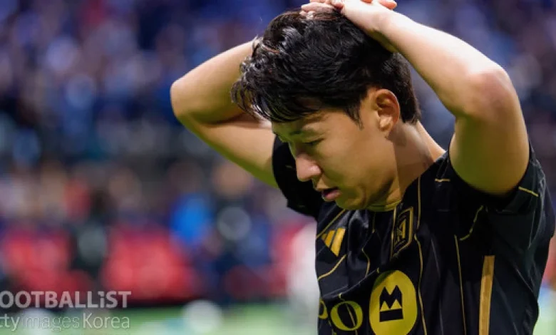 손흥민 뛰고 있는 거 맞아? 전혀 활용못한 LAFC, 레알에스파냐와 전반전 0-0 (전반 리뷰)