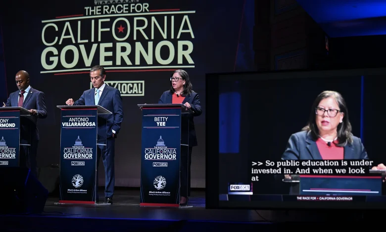 10 candidates are running for California governor