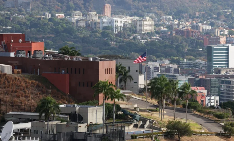 American flag raised at U.S. Embassy in Venezuela for the first time since 2019