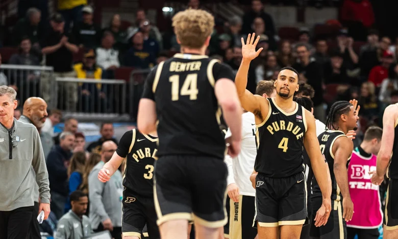 #18 Purdue Battles UCLA in Big Ten Tournament Semifinal Showdown