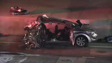 2 killed, 3 injured in Kennedy Expressway crash in downtown Chicago, Illinois State Police says