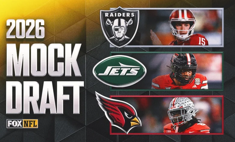 2026 NFL Mock Draft: David Bailey Goes After Mendoza; Jeremiyah Love Goes Fourth