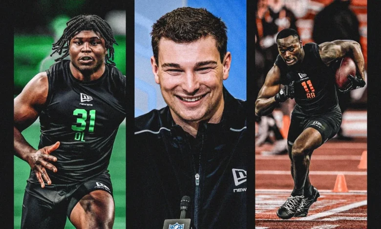 2026 NFL mock draft: Jeremiyah Love joins Fernando Mendoza in top 5 after scouting combine