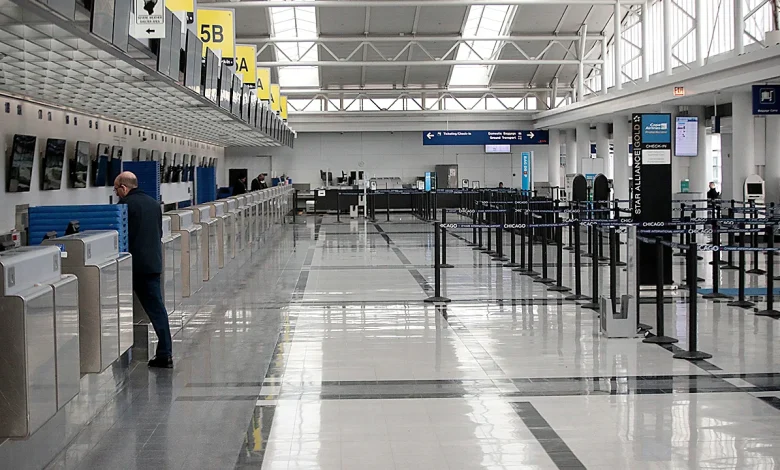 2K flights canceled in single day, turning major airport into virtual ghost town