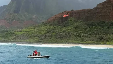 3 dead after helicopter crash at Kalalau Beach in Hawaii