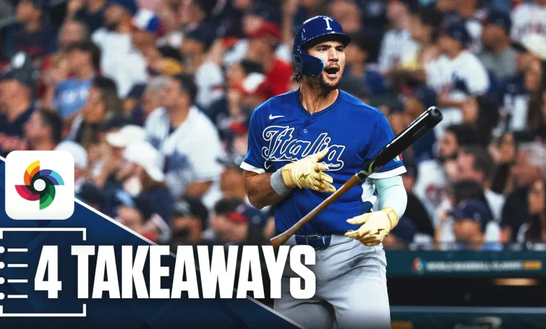 4 Takeaways from Italy's Stunning World Baseball Classic Upset Over Team USA