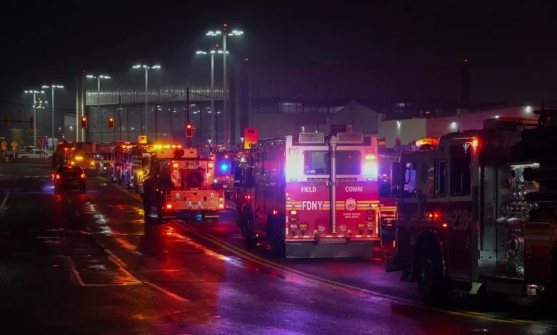 4 injured after Air Canada plane collides with vehicle at New York's La Guardia Airport