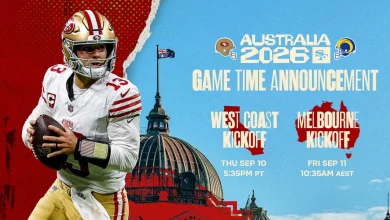 49ers to Open 2026 Season vs. Rams in Melbourne on Sept. 10