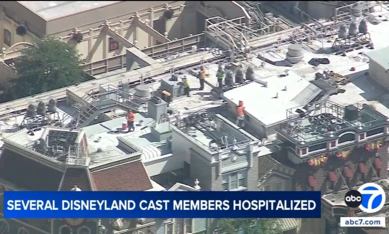 5 Disneyland cast members hospitalized due to hazmat incident at the park