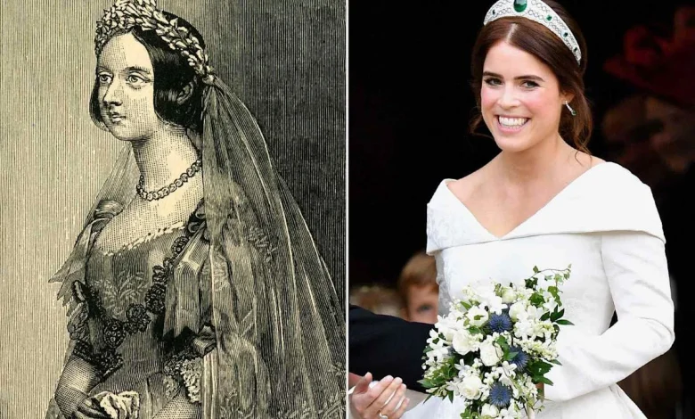 7 British Royal Wedding Dresses That Broke Tradition, from Queen Victoria's Unusual Dress Color to Princess Beatrice's Upcycled Gown